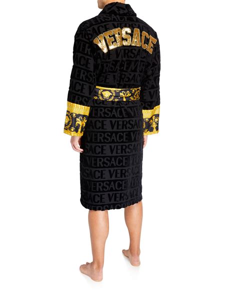 versace mens bathrobe sale|Versace robes for cheap.